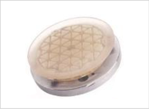 Glass-ceramic aspheric lenses